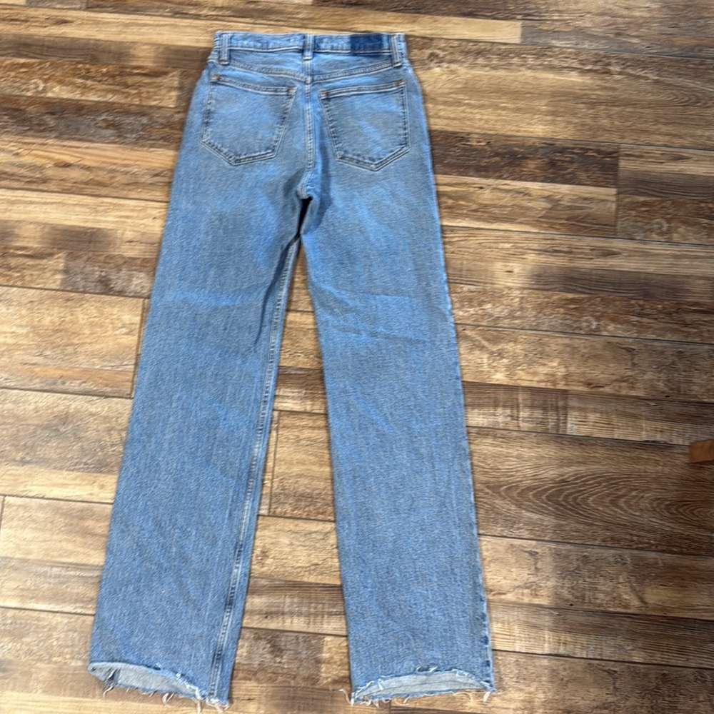 Abercrombie & Fitch Blue relaxed jeans size 26 - Picture 2 of 7